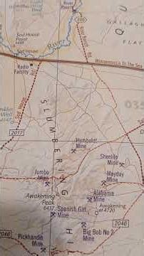 Map To The Gold #goldmine #prospecting #naturewalks