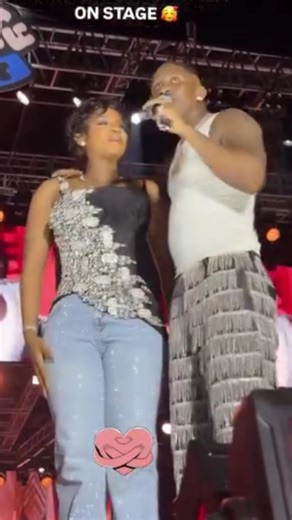 Nechesblog2 on Instagram: "Beautiful moments between Juma Jux and his wife, Priscilla Ojo at his Lagos concert"