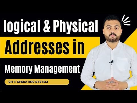 Logical to Physical Address in Memory Management in Operating System