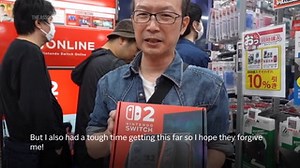 Nintendo fans line up in Tokyo to collect new Switch 2 console on release day