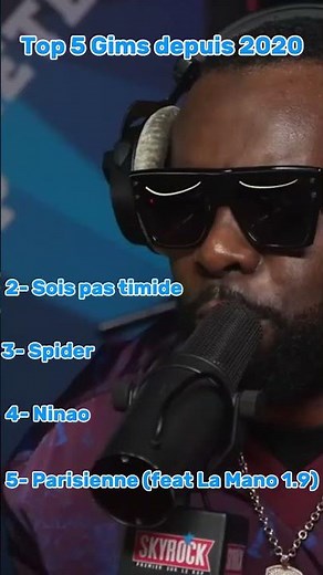 TOP 5 des meilleurs sons de Gims depuis 2020 🔥 Le #1 va te surprendre !