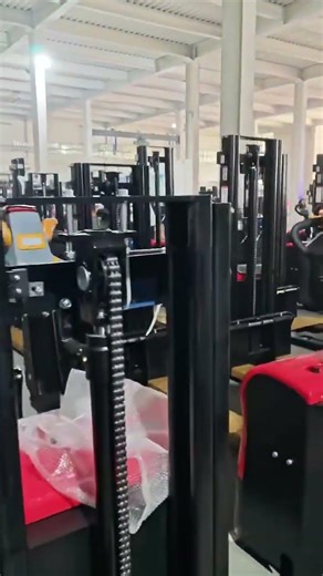 The 60 stacker cranes for our long-standing customer are ready. #forklift #electricforklift #stacker