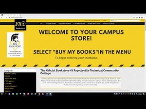 Virtual FTCC Bookstore