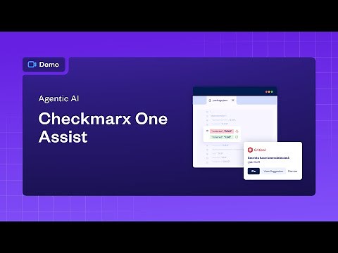 Agentic AI Demo | Checkmarx One Assist
