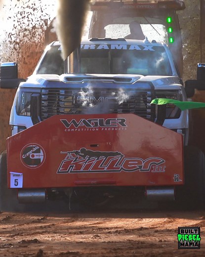 62K views · 1.5K reactions | Epic head on "Cummins Killer iii" action from Diesels In Dark Corners 2025 Liberty Truck and Tractor Pull #duramax #truckpulling #rollingcoal #cummins | BUILT Diesel MAFIA | Facebook