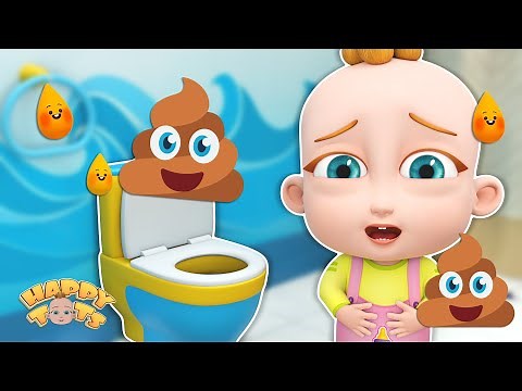 Poo Poo Song | Nursery Rhymes & Kids Songs | Happy Tots