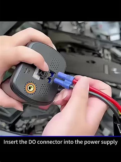 #Car Jump Starter Power Bank#Multifunction Portable Pump Tire Inflator#Rechargeable Car Start Jumper #6-in-1 function, with jump starter air pump emergency power supply power bank function Emergency lighting.