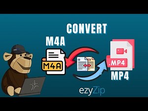 🎵 How to Convert M4A to MP4 Online Free | No Software Installation Required