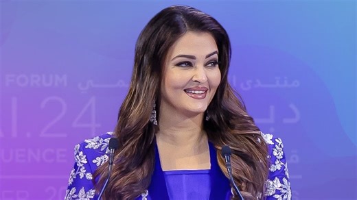 Watch: Aishwarya Rai looks regal at Dubai event, talks about women empowerment