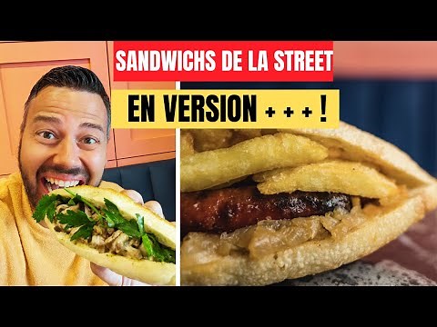 Un FAST FOOD pour les ANCIENS 100% MAISON dans le 93:Sandwichs baguette Black Angus, VLOG 1473