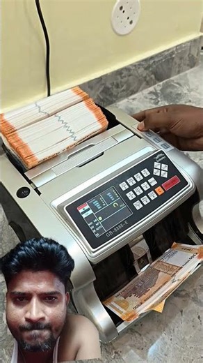 DIY Note Counting Machine Overload #money #doller #note #fast #trending #youtube #shorts #fun
