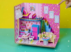 91K views · 819 shares | DIY Miniature Cardboard House | DIY Barbie | Facebook
