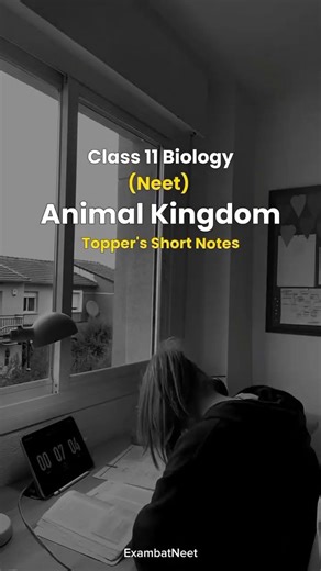 class 11 biology neet animal kingdom toppers short notes #like #neetpreparation #neet #class11