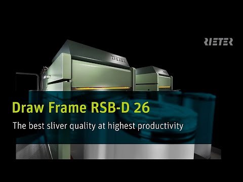 Rieter Draw Frame RSB-D 26