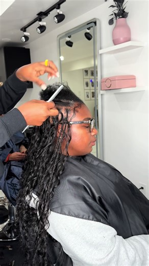 Boho Style Knotless Braids Tutorial