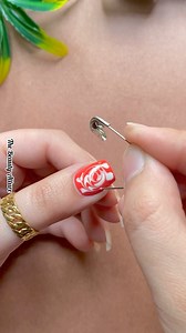 790K views · 10K reactions | Easy safety pin nail art hack #thebeautyallure #nailsonfleek #nailart #nailartist #naildesign #nailartaddict #NailInspo | The Beauty Allure | Facebook