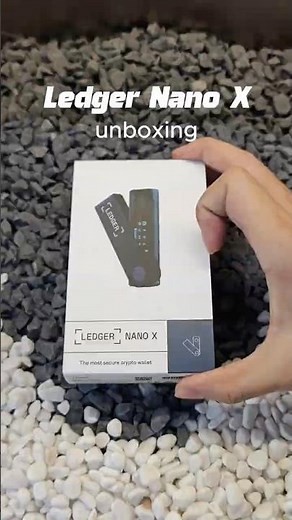 Ledger Nano X Unboxing: A Simple Cold Wallet Move for Crypto Beginners #ledger# #unboxing