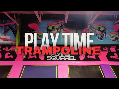 Trampoline Park Fun: TJs' Energetic Jumps & Foam Pit Adventures!