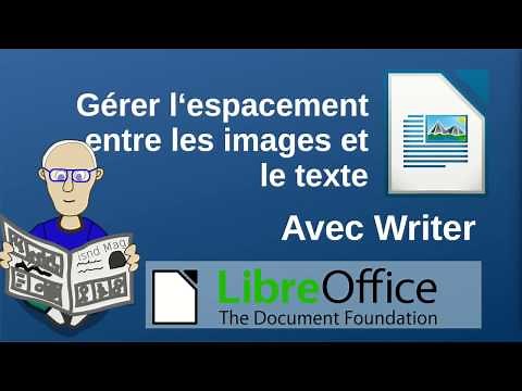 Espacer les images et le texte avec LibreOffice