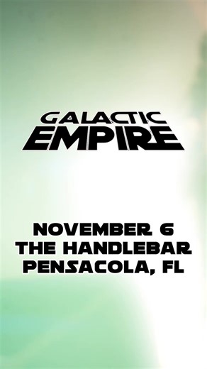 55 reactions · 16 shares | The galaxy’s foremost instrumental Star Wars cosplay heavy metal John Williams tribute band is coming to The Handlebar on November 6th! 敖 Don’t miss Galactic Empire in Pensacola! | Galactic Empire | Facebook