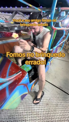 isso que dá n perguntar antes @aquilesbrandao #fyp #arraial #csu | brinquedo de parque