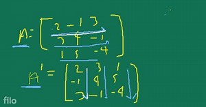 2] Find the non-singular matrices P and Q is P A Q in normal fo... | Filo