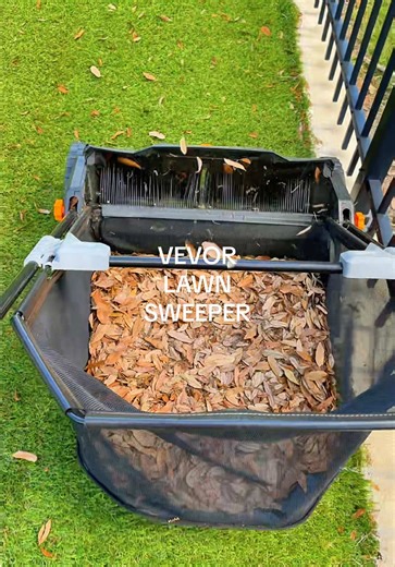 Effortless Yard Cleanup with the VEVOR Lawn Sweeper