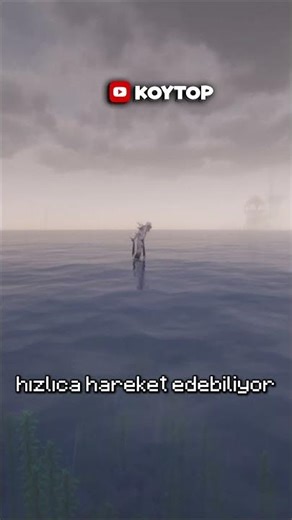 Minecraft'ta bu yaratıktan kaçmak imkansız!⚓​🟡​