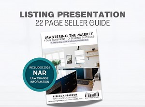 Real Estate Listing Presentation Template: 22 Page Seller Guide (instant Download) - Etsy