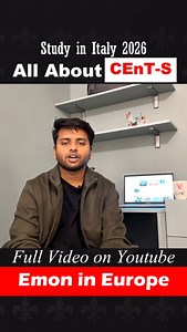147 reactions · 17 shares | Admission Test in Italian University | CEnT-S Exam Explained #studyinitaly #studyabroad #italystudyvisa2026 | Emon In Europe | Facebook