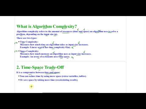 Algorithm Complexity | Time & Space Complexity, Trade-off, Best, Worst & Average Case |