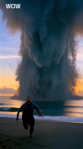 Alien Attack !?Emergency! People fled in panic #Explosion #Shocking #Mystery#驚人#衝撃動画#소름#ViralVideo