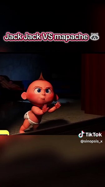 Jack Jack vs Mapache: Batalla Épica Animada