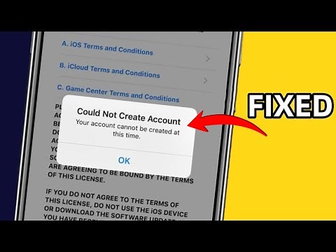 How to Fix Your Account Cannot Be Created At This Time Apple ID | Could Not Create Account | 2025