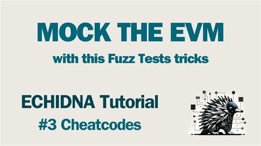 模拟以太坊虚拟机状态 | 在模糊测试时使用Echidna作弊码