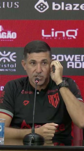 Coach Eduardo Souza wants Atlético Goianiense to win and play well #football #dragonofbrazil