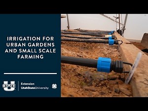 Irrigation for Urban Gardens and Small Scale Farming