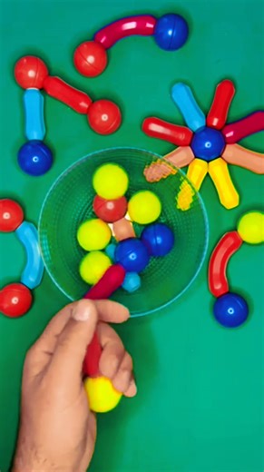 Learn colors with balls 🧡💜 #learning #schoolspirit #foryouシpage #facebookreel | Toddlers Learning Game