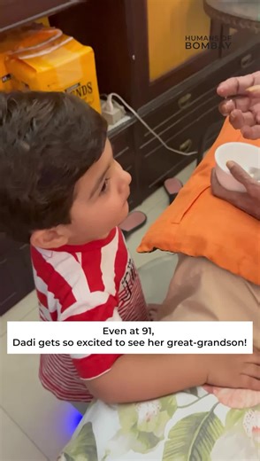 “In 1985, when Dada passed away, Dadi completely retreated into her shell. She was inconsolable–I remember Mom telling me that they’d tried everything, but Dadi’s smile was gone… Until 5 years later, when I was born! Mom said, ‘It was like the twinkle in her eyes came back!’ Dadi would play with me and feed me sweets–I distracted her from her grief. And as I grew older, we grew inseparable–I’d never leave Dadi’s side, followed her around, & only slept next to her at night. Not just me, everyone 