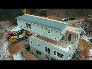 Ritz-Craft Modular Home Set By A Creek