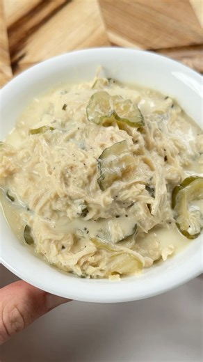 iRick Wiggins on Instagram: "Say “YUM” if you would eat this Slow Cooker Ranch Chicken 🐓🔥🙌 How to make it: Slow cook 3-4 chicken breasts with a jar of pickles, a block of cream cheese & 1 packet of ranch seasoning on low for 6-8 hours or high for 3-4 hours. (Until it shreds easily and the chicken reaches 165F inside)."
