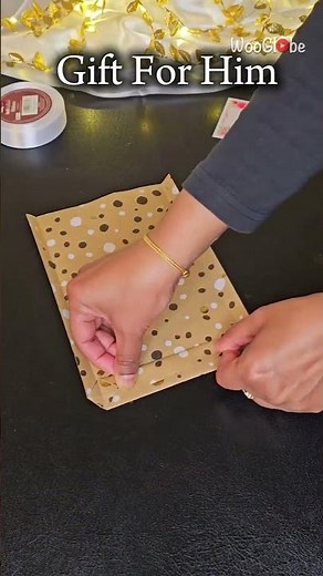 Fun DIY gift-wrapping hack to make every present look like a shirt and tie || WooGlobe