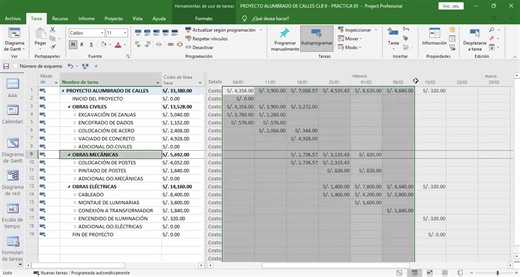 CURSO GRABADO PROJECT BÁSICO Microsoft Project aplicado a obra real ________________________________________ ¿Eres ingeniero o profesional de obra y aún te cuesta programar correctamente un cronograma en Microsoft Project? Aprende desde cero a programar obras reales con un curso 100% práctico, grabado y enfocado en EDT, duraciones reales, ruta crítica y Curvas S. Curso dictado por Ingeniero Civil (UNI) Jefe de proyecto, con experiencia real en obra. Acceso de por vida acompañamiento directo. 👉 