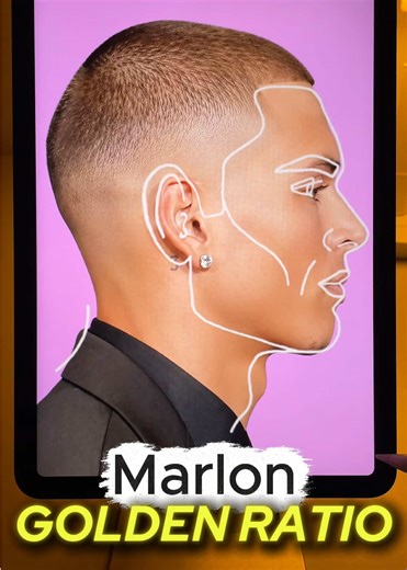 Finally Marlon, he owns the Golden Ratio😮‍💨#marlon #ardasaacti #Art #perfectface