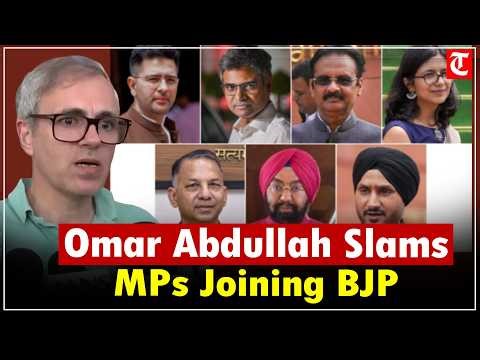 Omar Abdullah Targets AAP MPs Joining BJP, Says “No Electoral Impact”