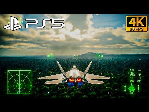 ACE COMBAT 7 - PS5 Gameplay [4K 60FPS]
