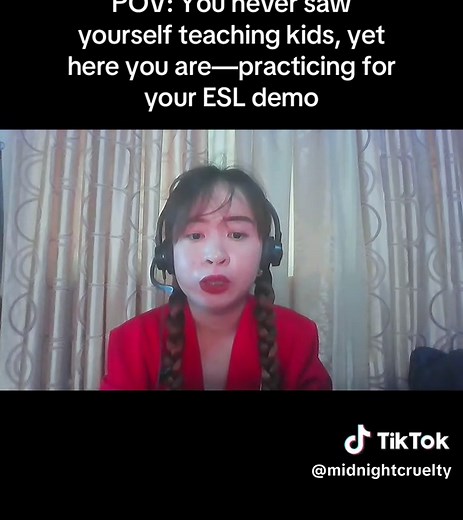 pls don’t judge, i’m literally a newbie in the ESL industry😴 alsooo, i know—my camera quality is not at its best, gotta buy an external webcam🙌 #ESL #onlineteaching #eslteacher #teachersoftiktok #fyp
