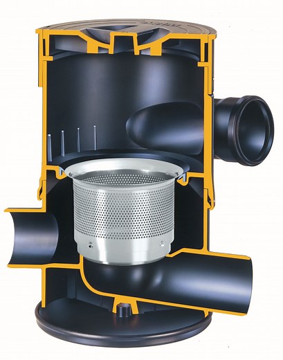 WFF 100 Fine filter for process water and rainwater