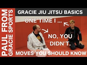 Gracie Jiu Jitsu Basics: BJJ moves every beginner should know