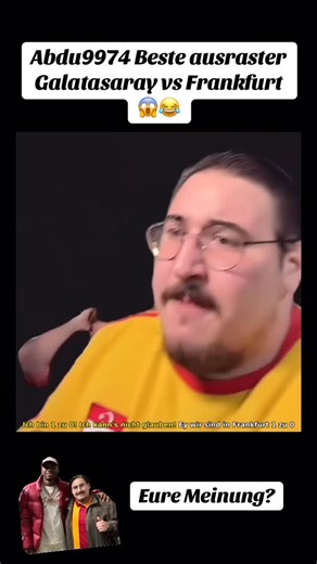 Beverly News 90210 on Instagram: "Abdu9974 beste ausraster 😡 vs Frankfurt 😱😂 #abdu9974 #ausraster #funny #viral #trend #fy #fyp #reels"